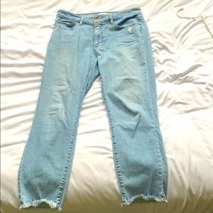 Loft cropped jeans